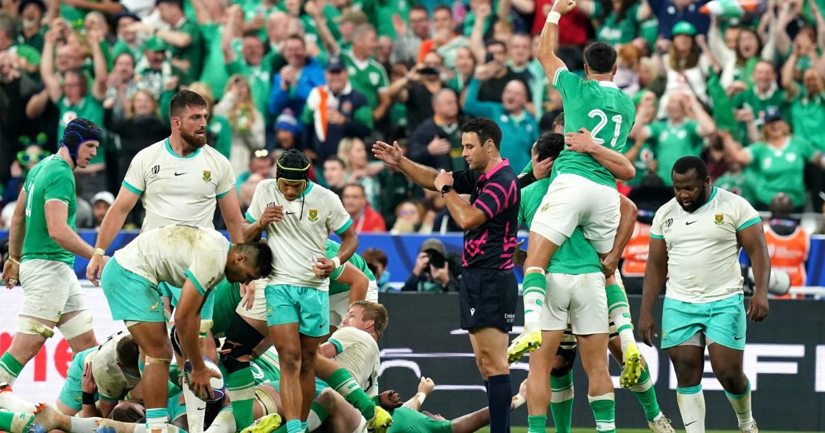 Le vainqueur du match contre l’Irlande espère retrouver les Springboks en finale de la Coupe du monde.