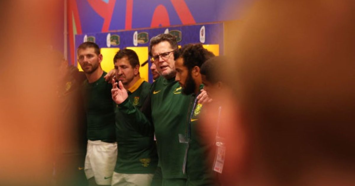 The Rousing Speech Rassie Erasmus Gave South Africa Bench While Losing ...