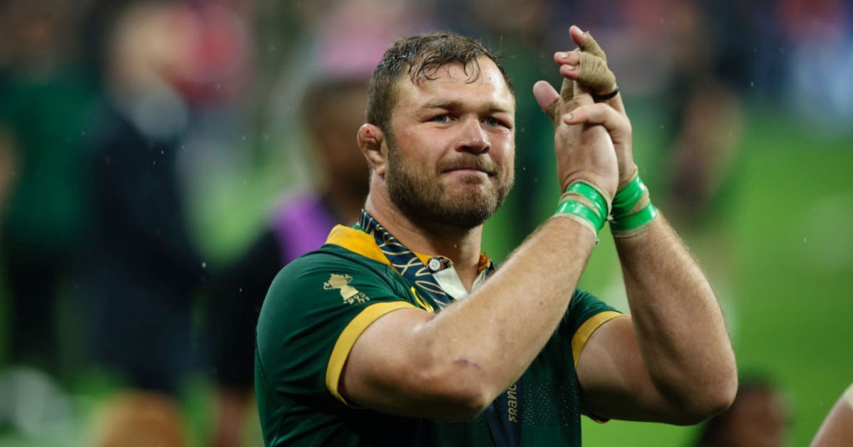 South Africa statement: Duane Vermeulen officially retires