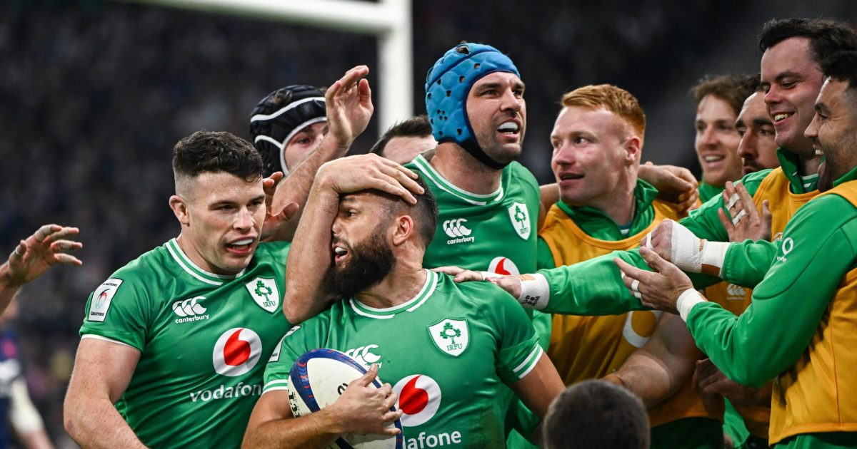 Six changes for Ireland as Andy Farrell names team to host Italy