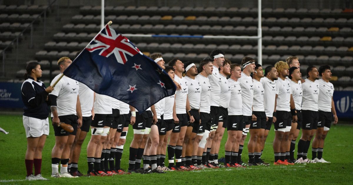 Baby Blacks change five for massive U20s clash with champions France