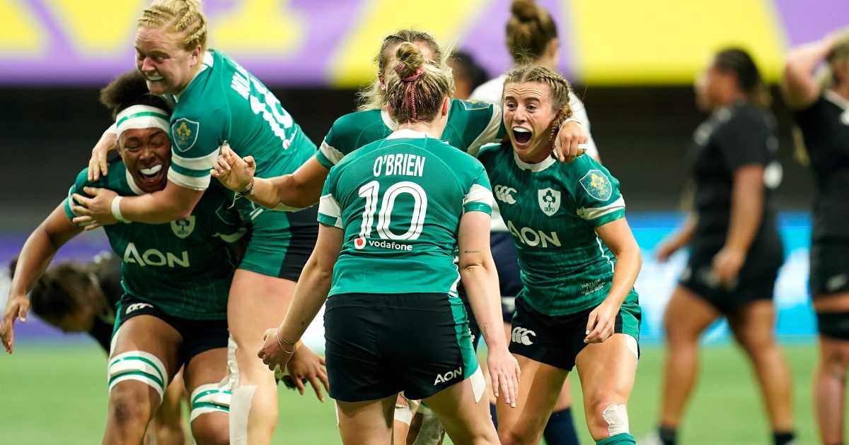 Ireland shock world champions New Zealand in Vancouver