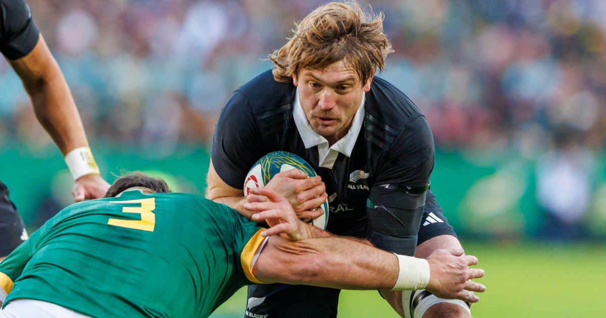 Scott Robertson assesses ‘possessed’ All Black’s performance against Boks