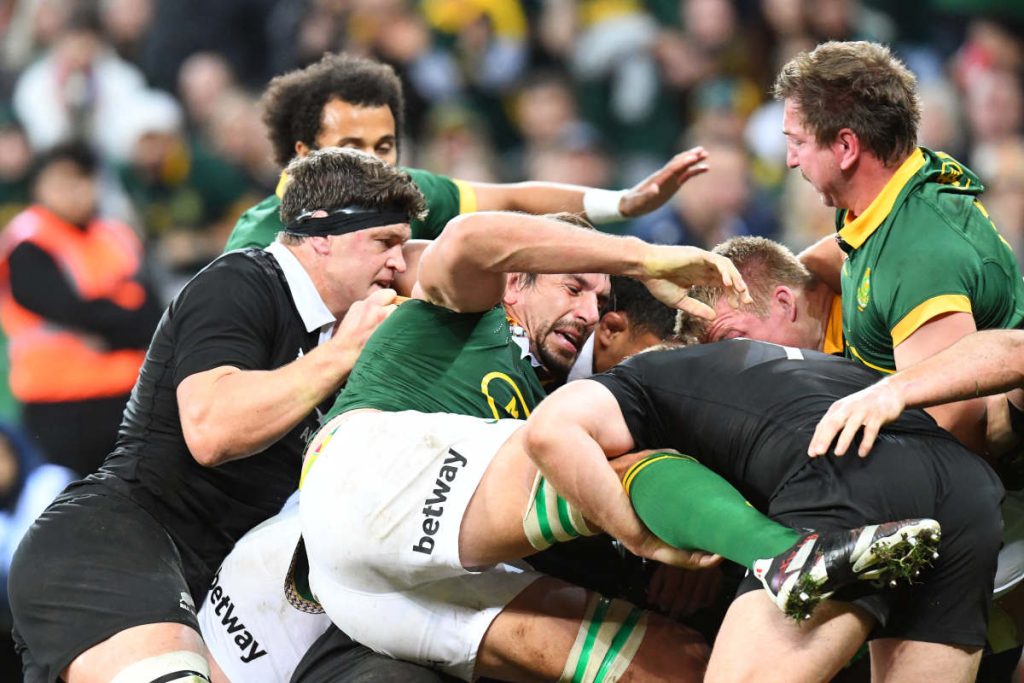 Scott Barrett on what he saw at set piece time against the Springboks