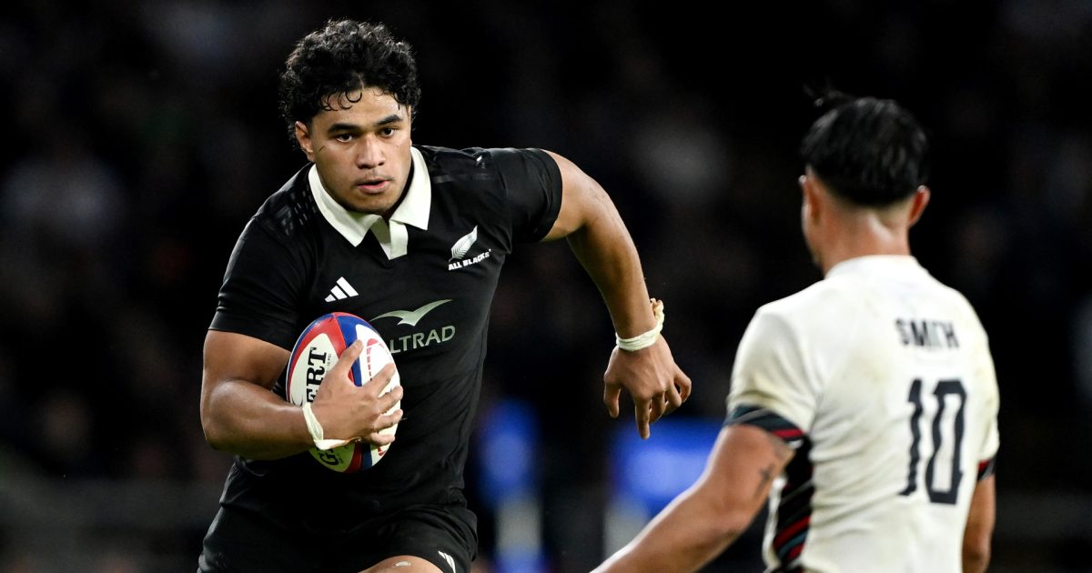 All Blacks player ratings vs England Autumn Nations Series