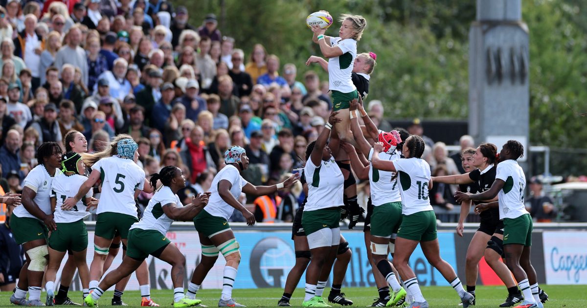 VIDEO - les Springboks Women osent... une touche à 14 et un maul à 15