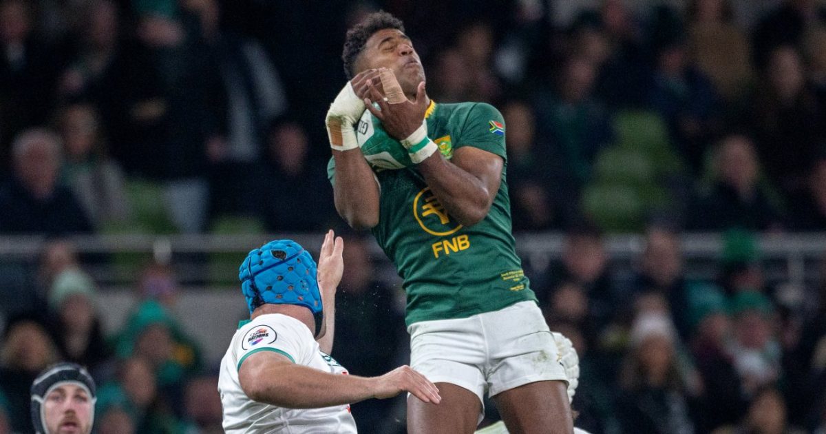 Springboks rule the skies as access law leads to more kicking