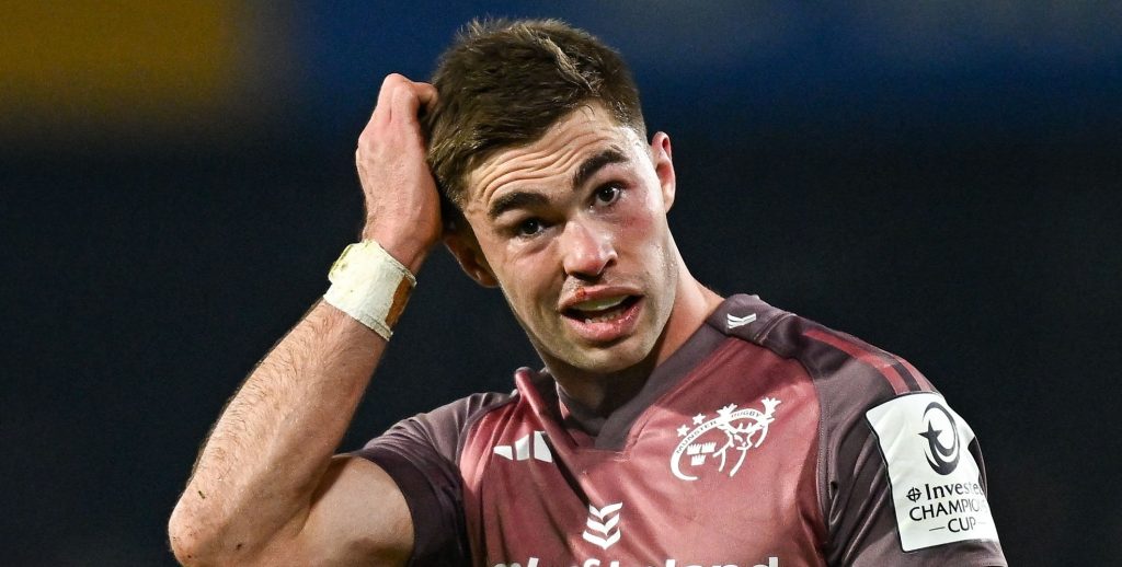 Munster pierde a Jack Crowley para el cruce clave ante Bulls en Pretoria