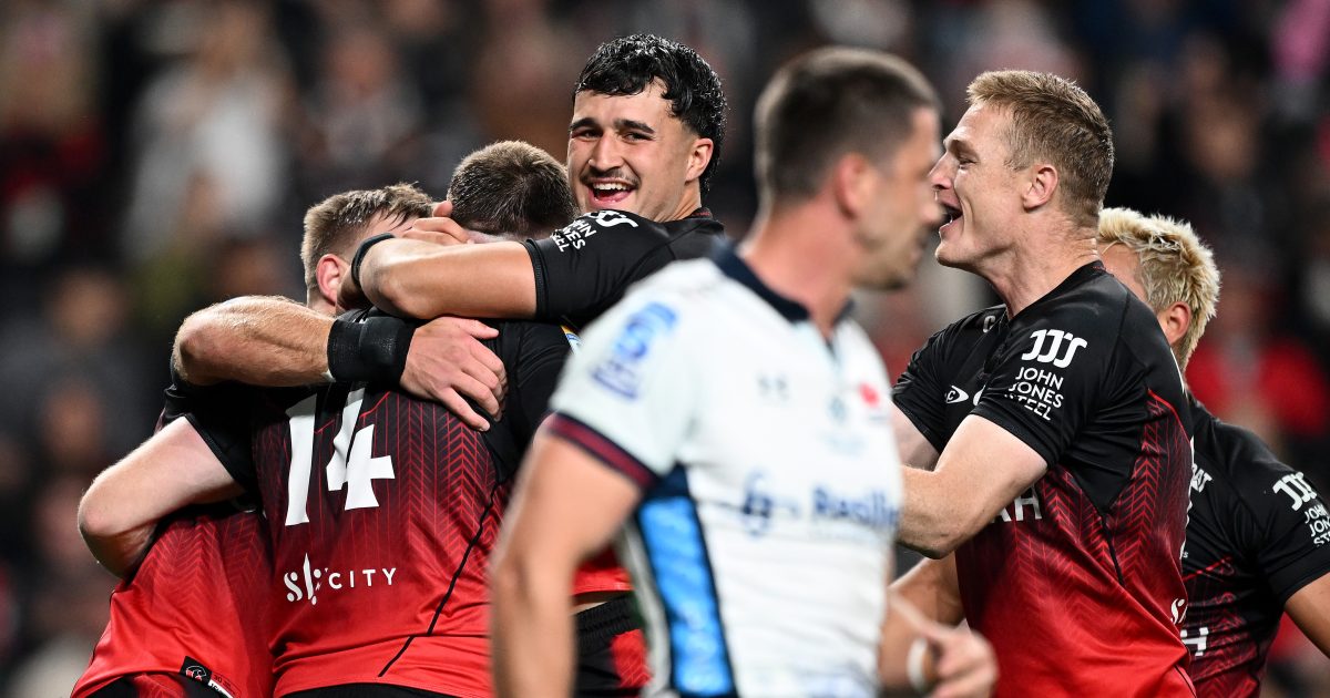 Watch: Crusaders score the first try at new $683 million stadium