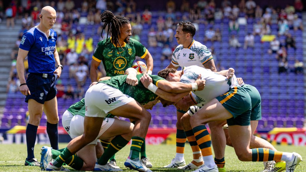 Los Blitzboks avanzan a la final de la SVNS tras vencer a Argentina
