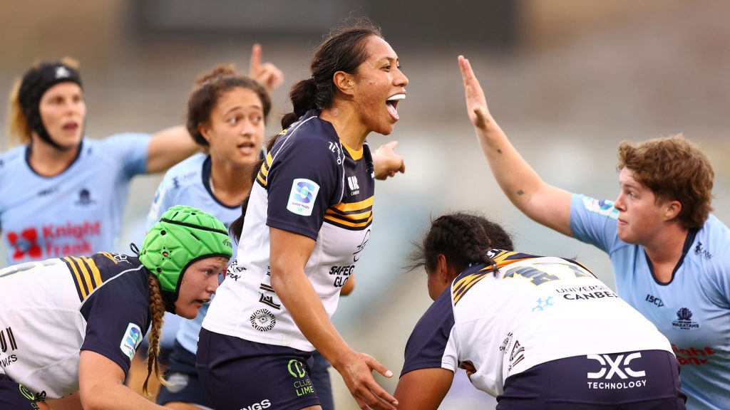 Siokapesi Palu Sekona sigue como capitana en las Brumbies para el Super Rugby Women's