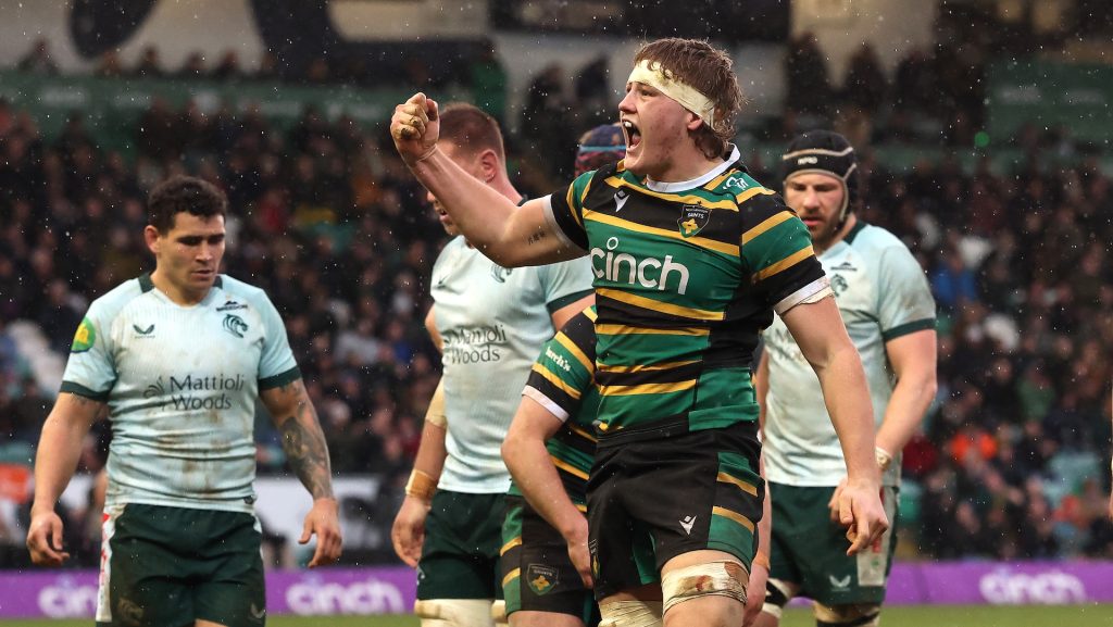 Cuatro jóvenes promesas renuevan contrato con Northampton Saints