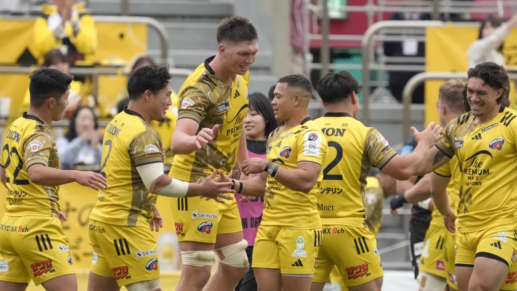 Una figura de los Springboks lidera las estadísticas en la Japan Rugby League One