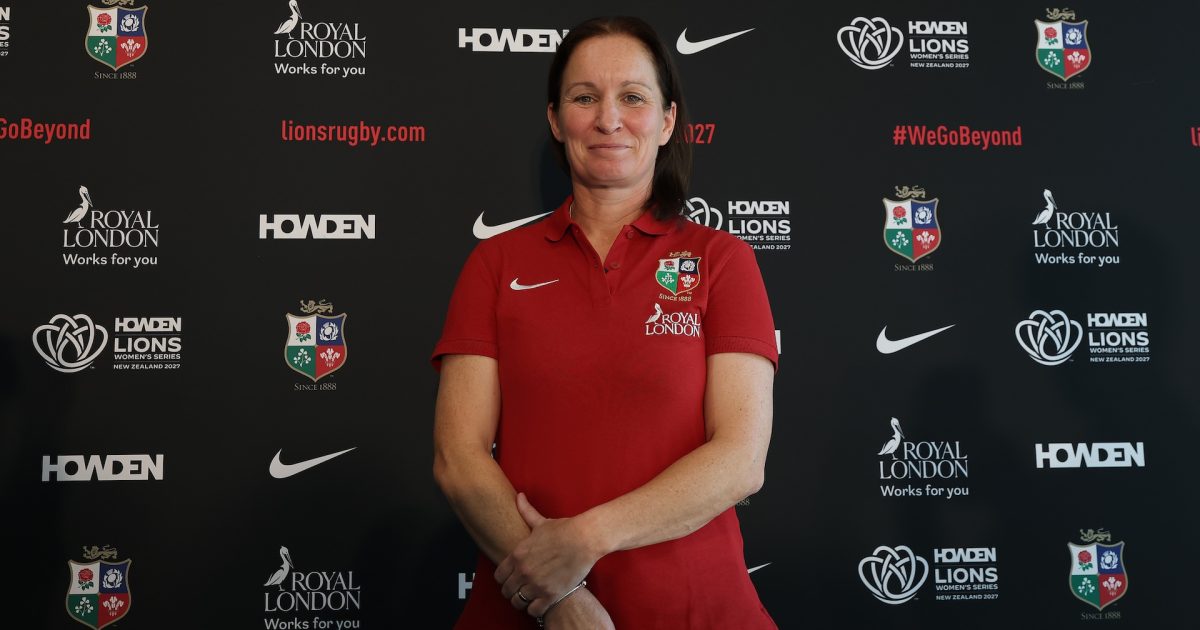 Jo Yapp on making history as Lions coach: 'Congratulations from my role models was really special'