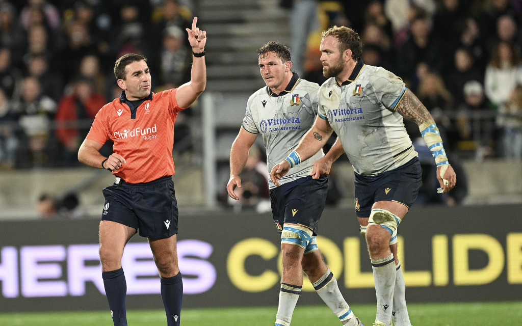 Italy lock handed lengthy ban after Nations Championship red card