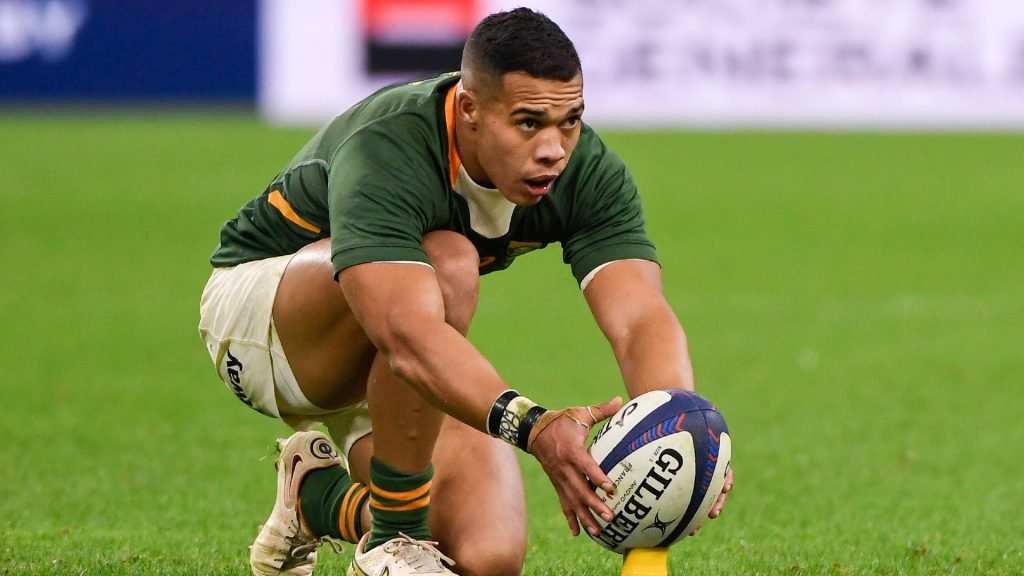 Where does Cheslin Kolbe rank in the elite goalkicking wingers' club?