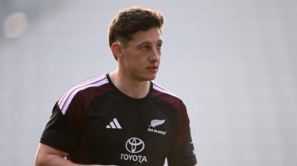 All Blacks remove Cam Roigard from Sharks game as 'precautionary measure'