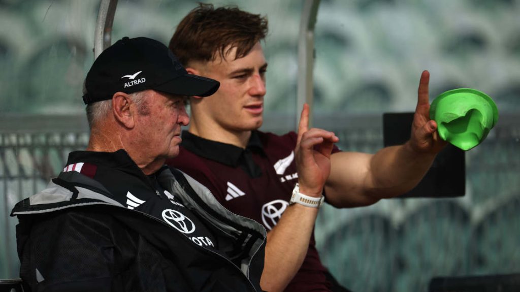All Blacks to 'double down' on Dave Rennie's blueprint for third Boks Test