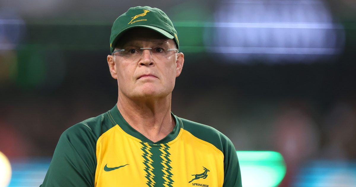 Rassie Erasmus insist Springboks 'on track' despite split squad and long flights