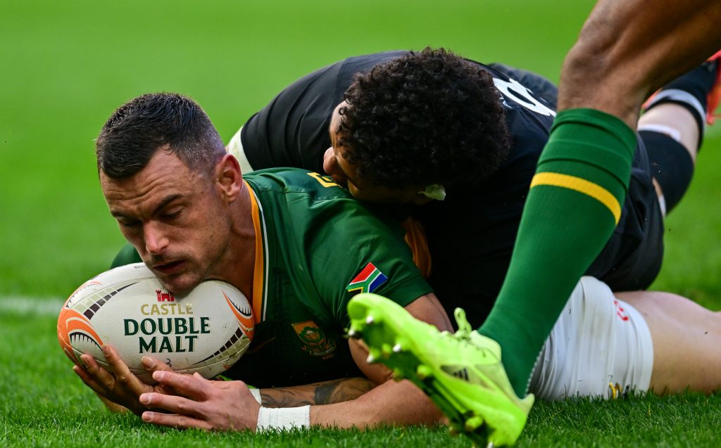 Springboks hold firm against All Blacks fightback to level series