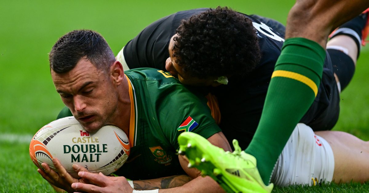 Springboks hold firm against All Blacks fightback to level series