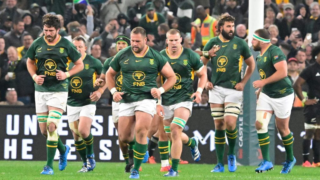 Trying to withstand the Springboks shove is not working