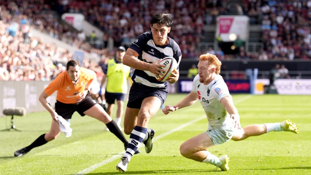 Bristol sink champions Saints after Louis Rees-Zammit masterclass