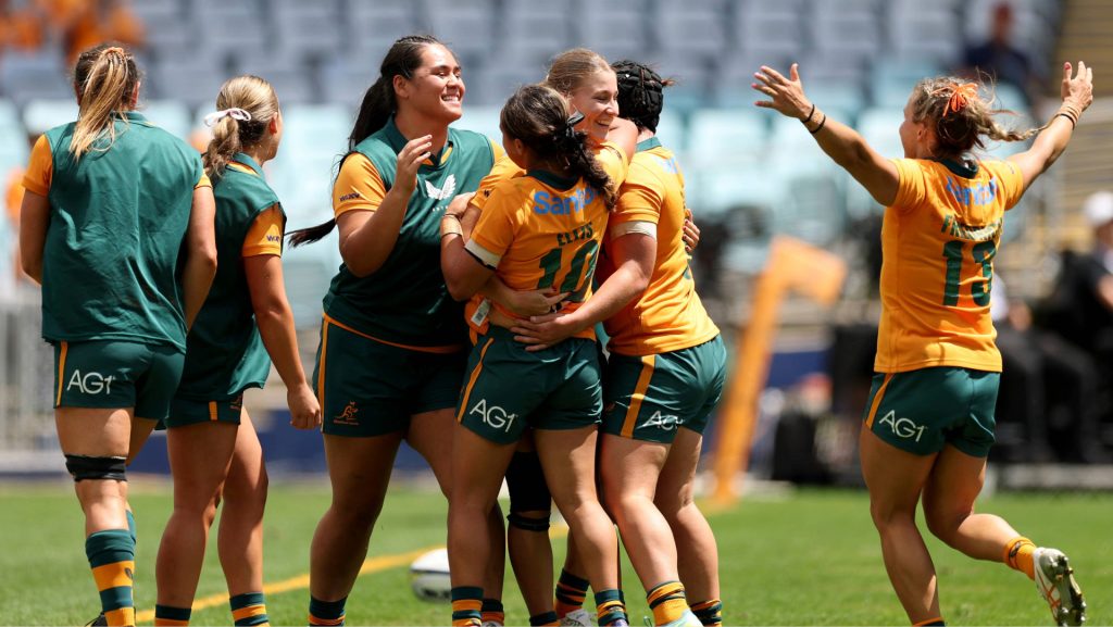 ‘Looked up to them’: Wallaroos rising star shines alongside history makers